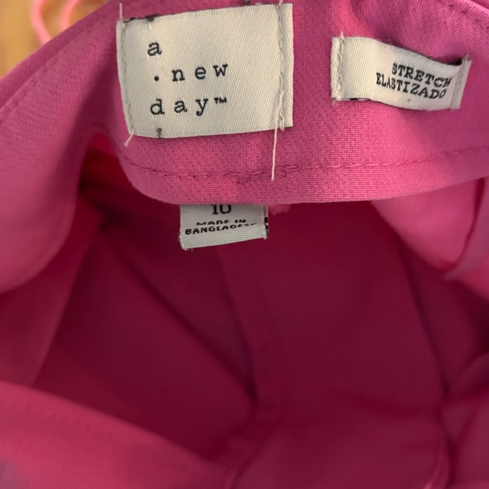 a new day Hot Pink High-Waist Tailored Shorts - Picture 4 of 4